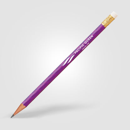 Purple (Barrel) Holographic Pencil