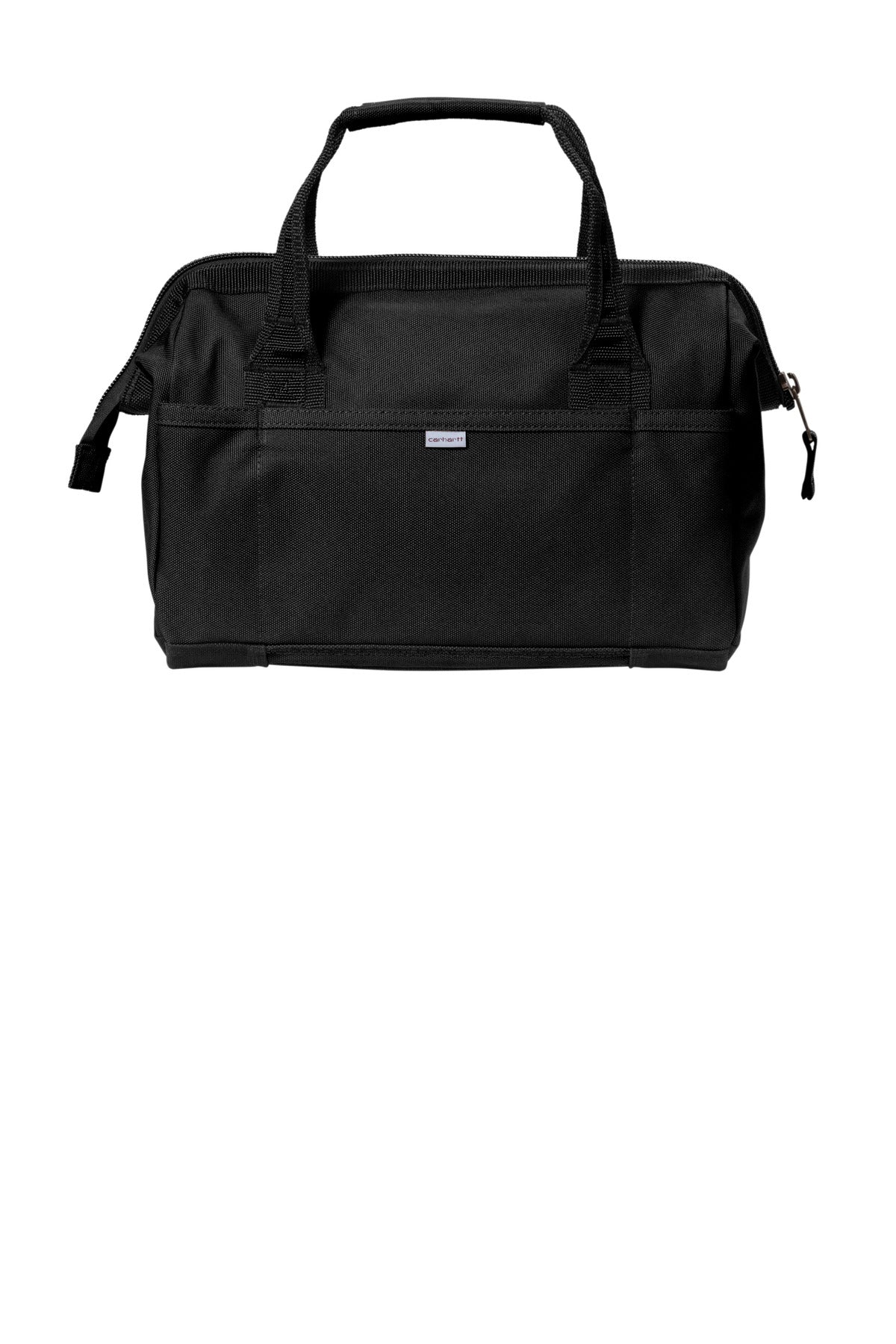 Rear View of Black Carhartt Foundry Series 14" Tool Bag. CT89240105