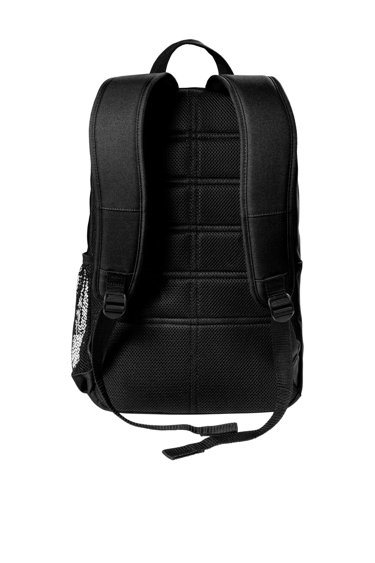 Rear View of Black Carhartt Foundry Series Backpack. CT89350303