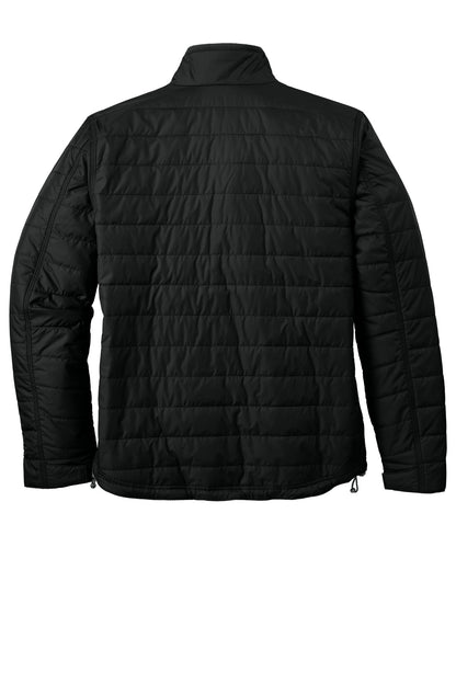 Rear View of Black Carhartt Gilliam Jacket. CT102208