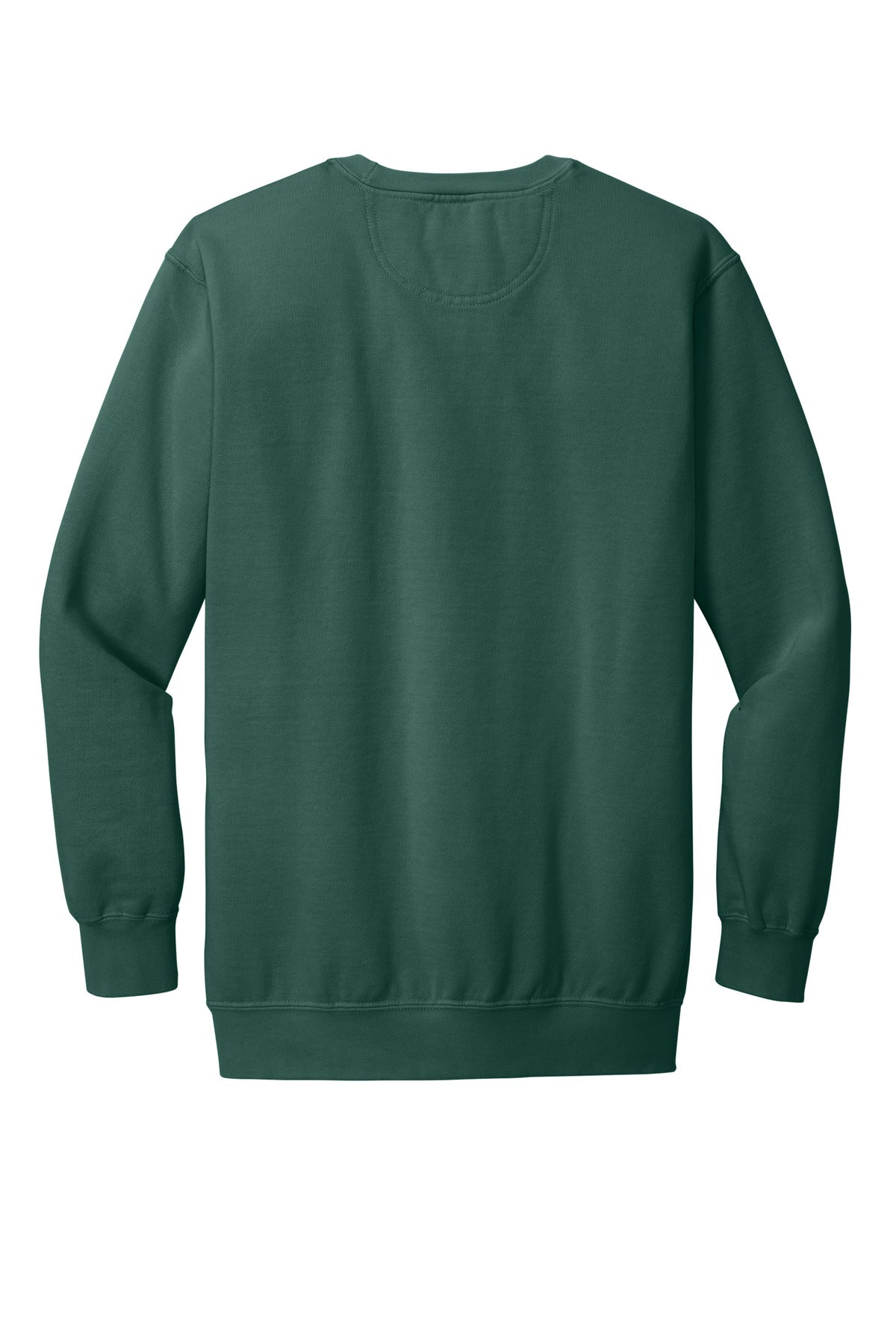 Rear View of Blue Spruce COMFORT COLORS Ring Spun Crewneck Sweatshirt. 1566