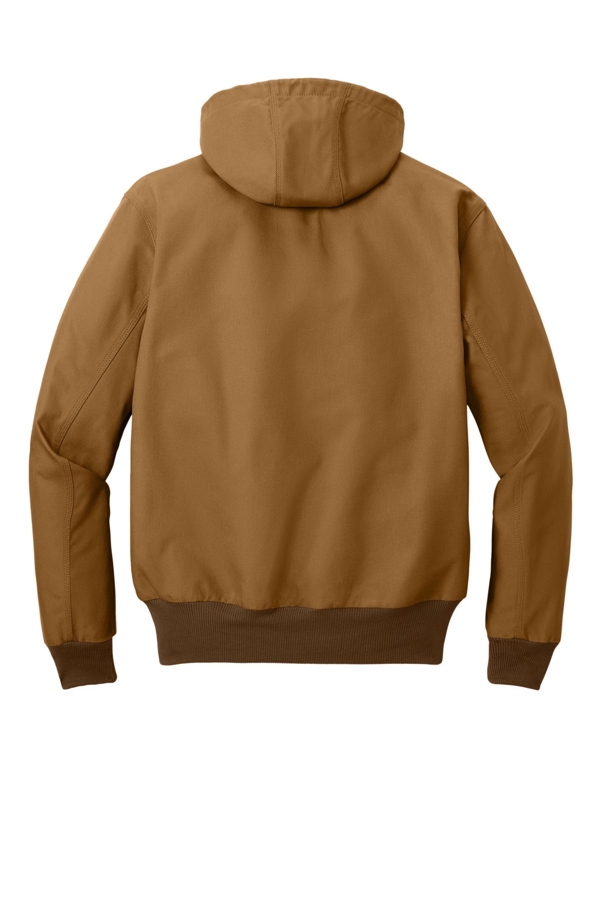 Rear View of CarharttBr Carhartt Tall Thermal-Lined Duck Active Jac. CTT106678