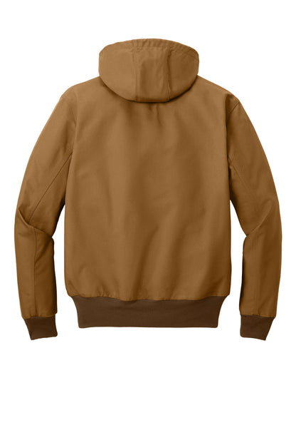 Rear View of CarharttBr Carhartt Tall Thermal-Lined Duck Active Jac. CTT106678