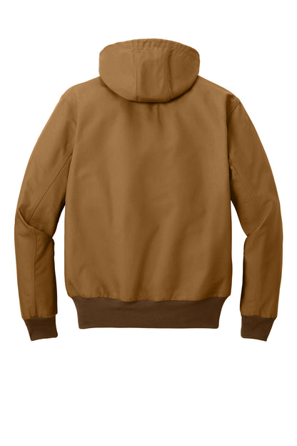 Rear View of CarharttBr Carhartt Thermal-Lined Duck Active Jac. CT106678