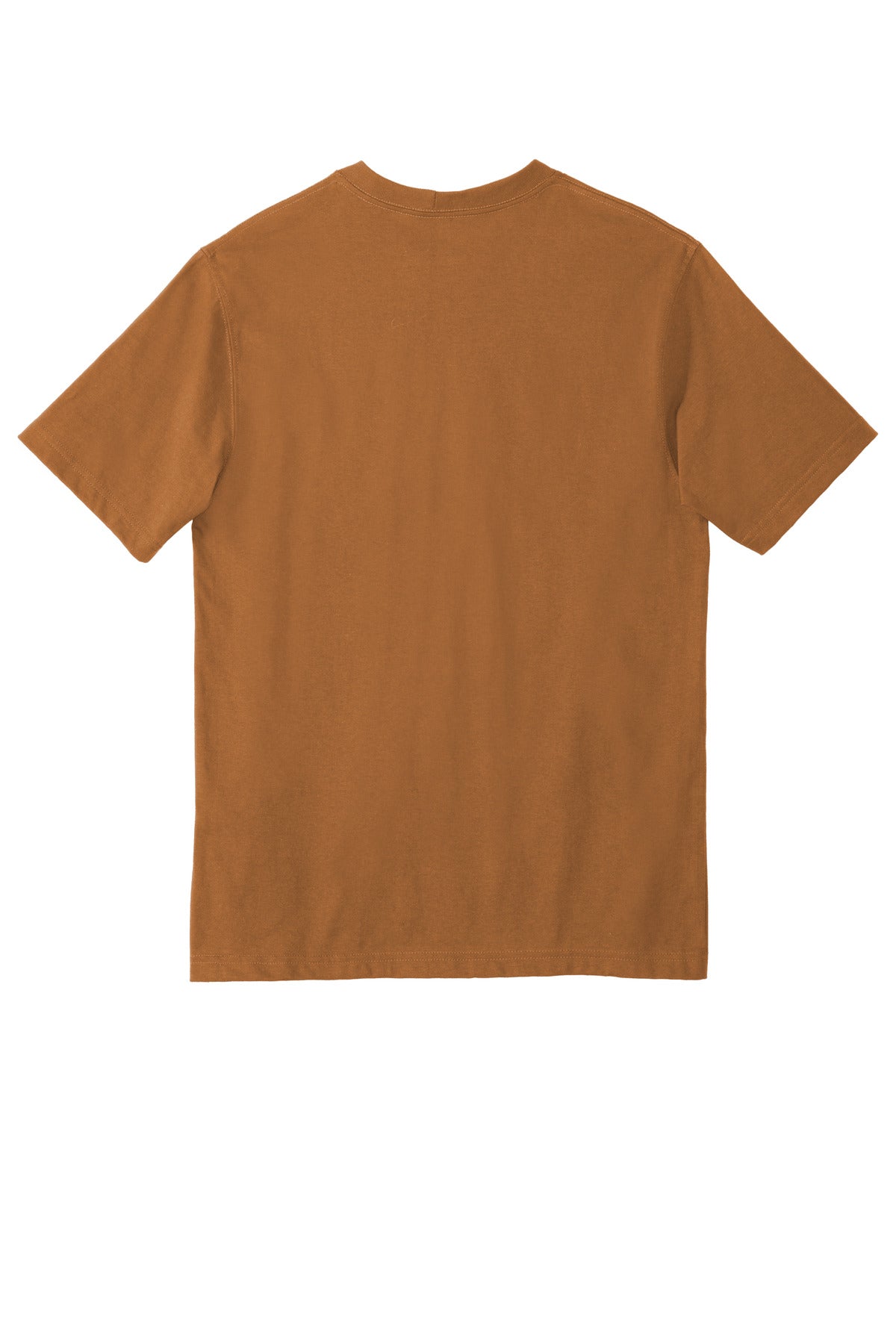 Rear View of CarharttBr Carhartt Workwear Pocket Short Sleeve T-Shirt. CTK87