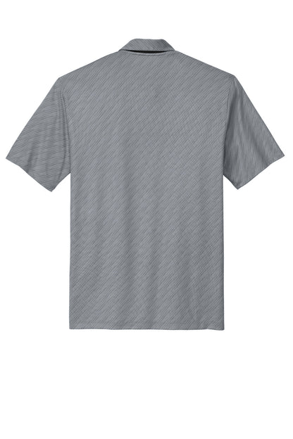 Rear View of CoolGrey Nike Vapor Dash Polo NKDX6688