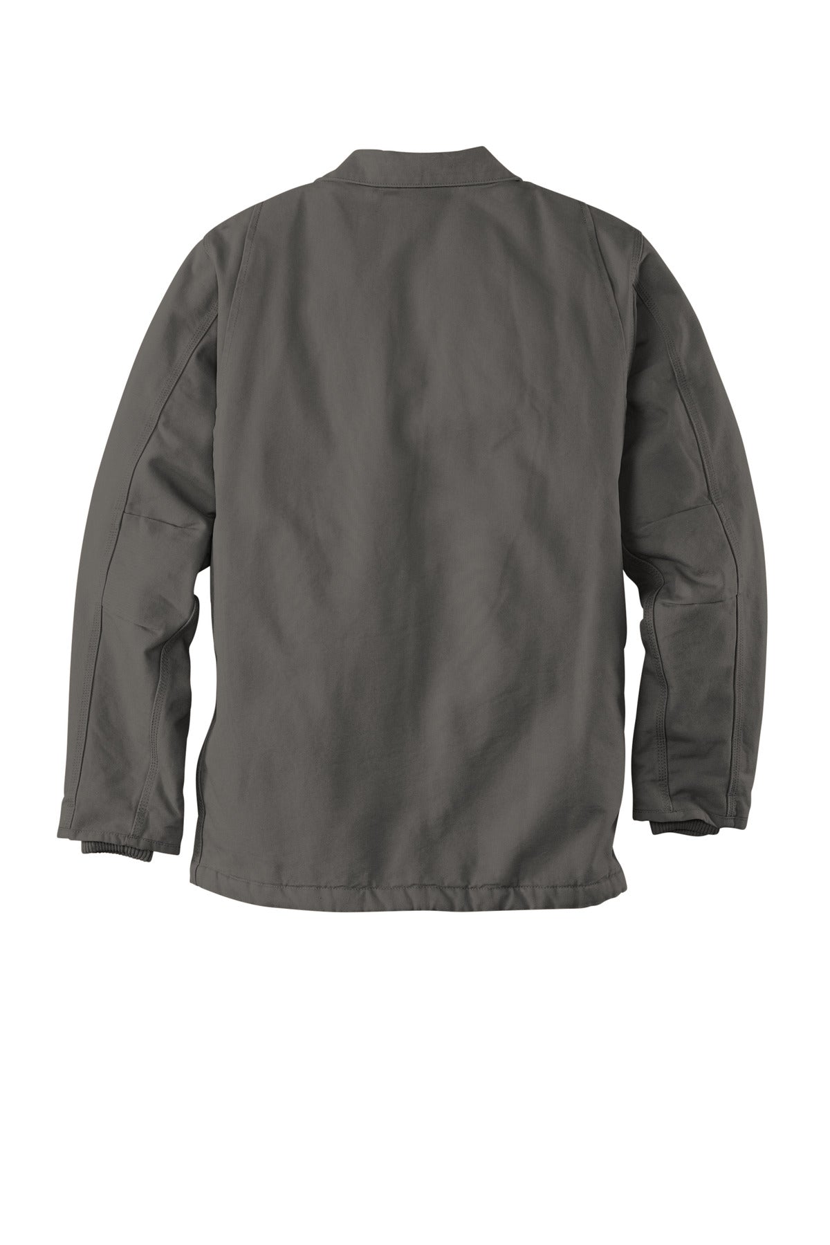Rear View of Gravel Carhartt Sherpa-Lined Coat CT104293