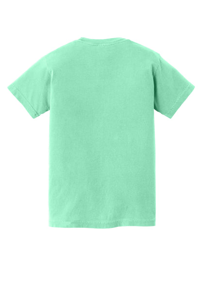 Rear View of Island Reef COMFORT COLORS Youth Heavyweight Ring Spun Tee. 9018