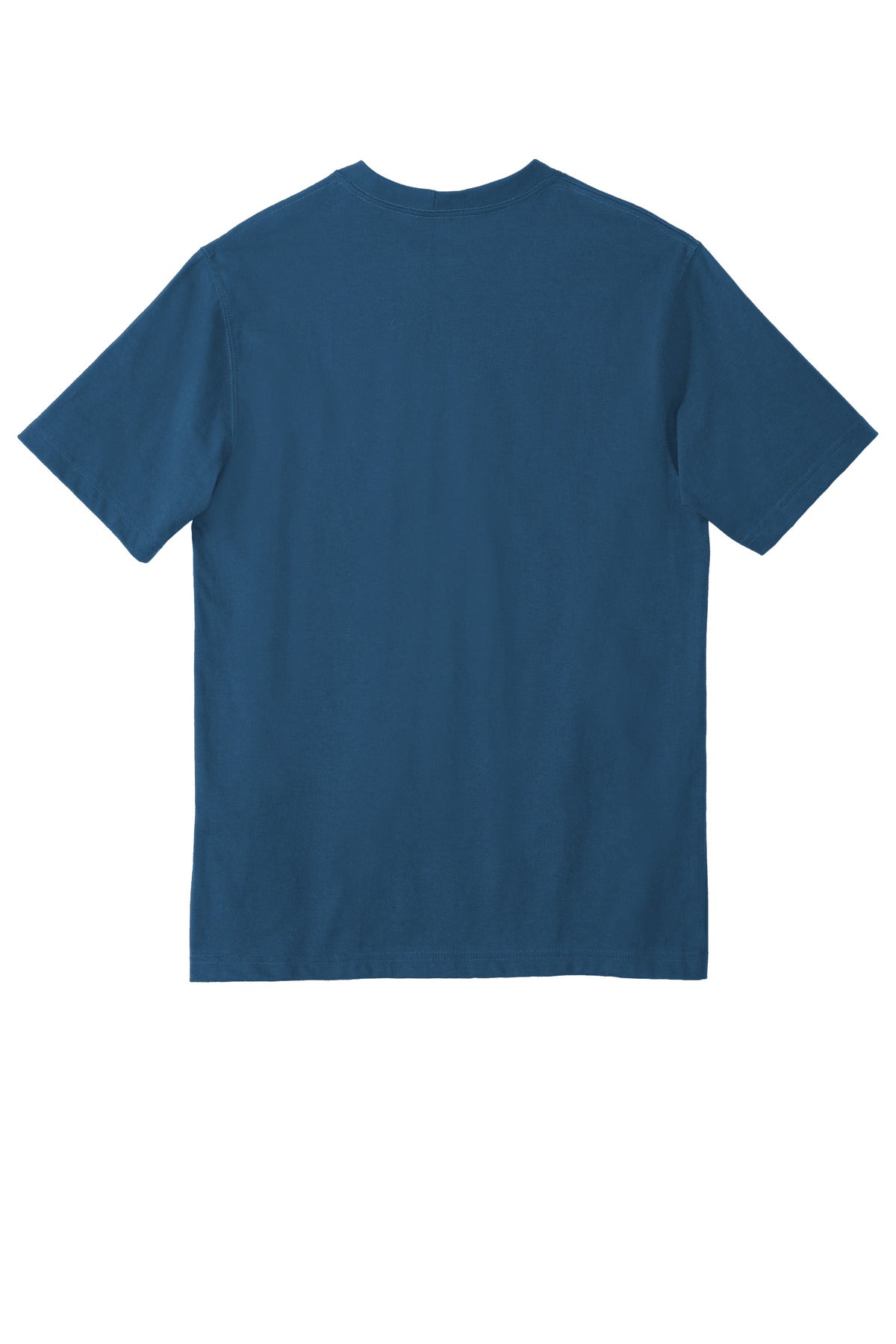 Rear View of Lakeshore Carhartt Workwear Pocket Short Sleeve T-Shirt. CTK87