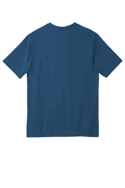 Rear View of Lakeshore Carhartt Workwear Pocket Short Sleeve T-Shirt. CTK87