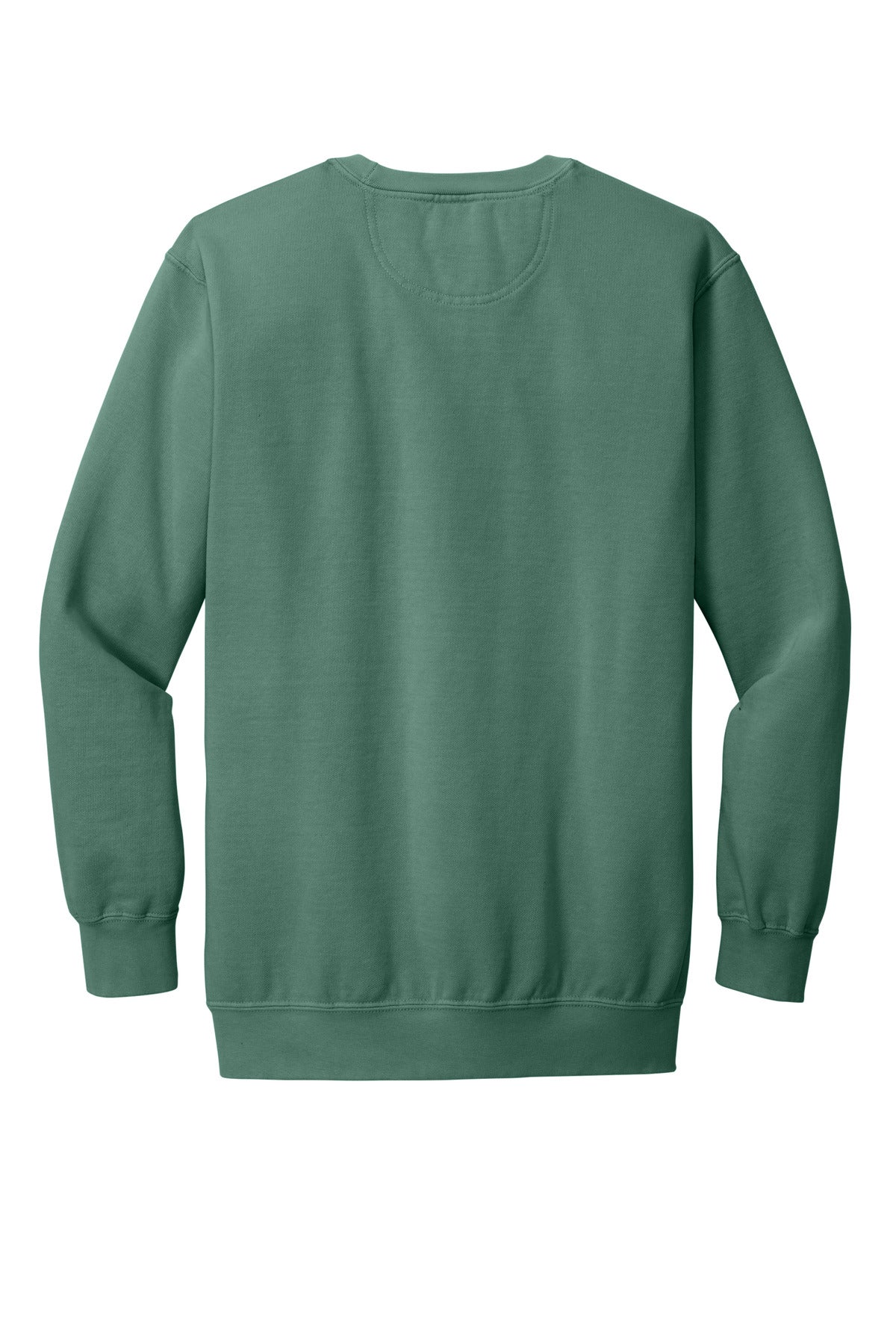 Rear View of LightGreen COMFORT COLORS Ring Spun Crewneck Sweatshirt. 1566