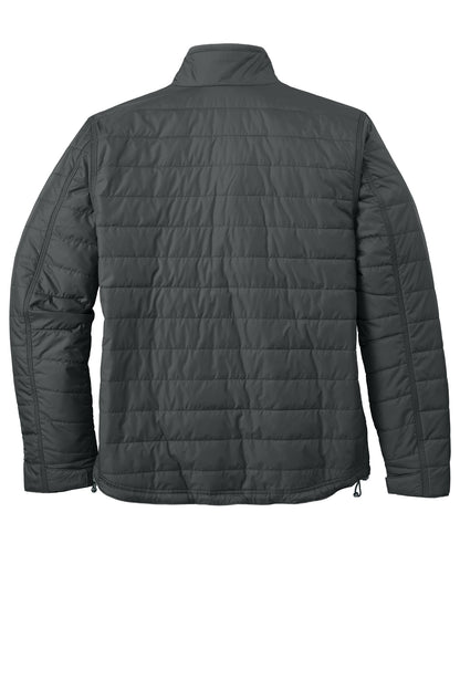 Rear View of Shadow Grey Carhartt Gilliam Jacket. CT102208