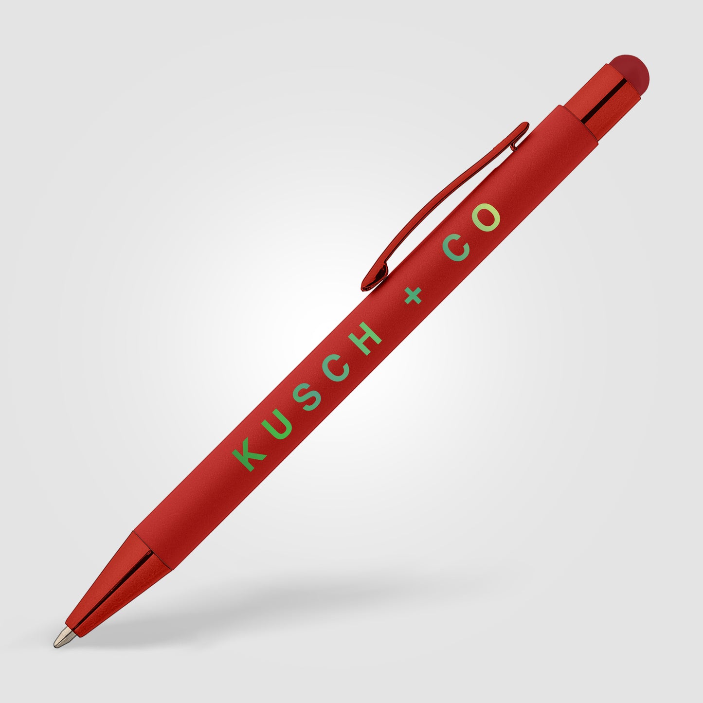 Red (Barrel) Bowie Softy Monochrome Stylus Pen