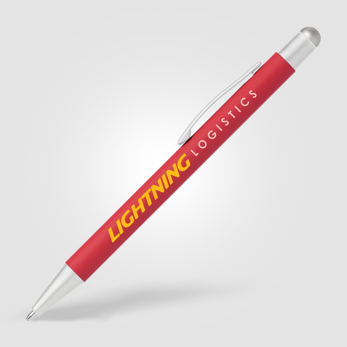 Red (Barrel) Bowie Softy Satin with Stylus