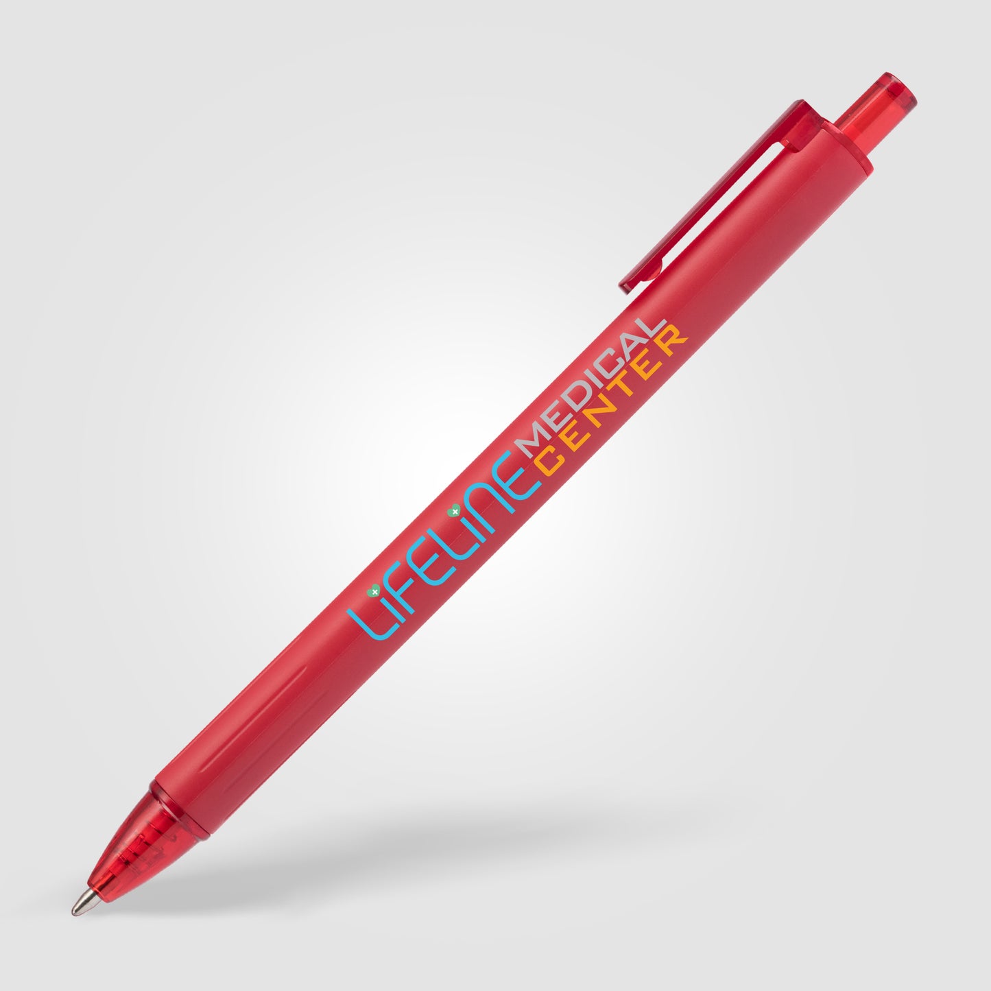 Red (Barrel) Elevate Recycled Pen