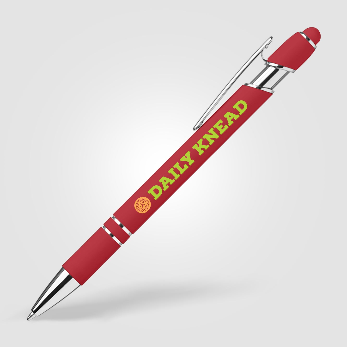 Red (Barrel) Ellipse Softy Brights Gel Pen w/Stylus
