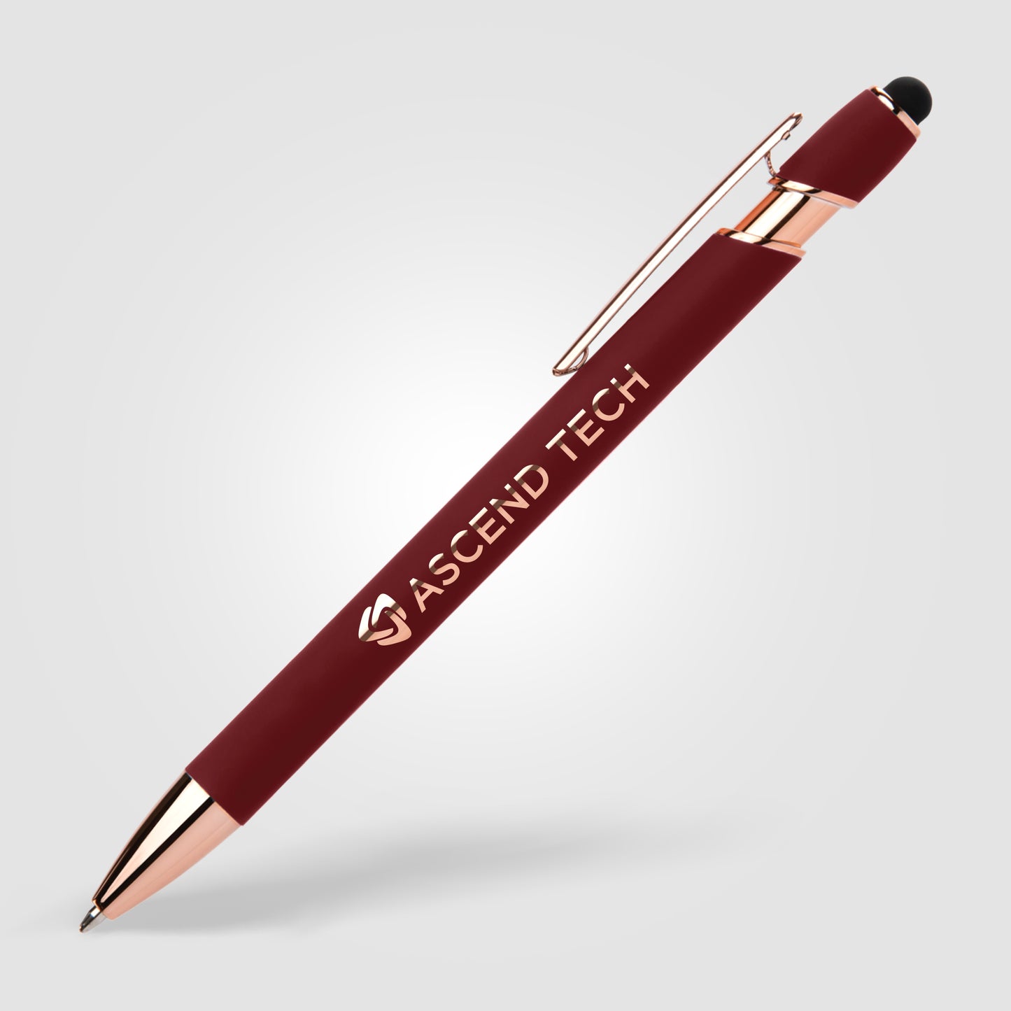 Red (Barrel) Ellipse Softy Rose Gold Classic w/ Stylus