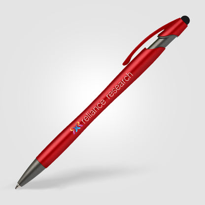 Red (Barrel) La Jolla Gunmetal with Stylus