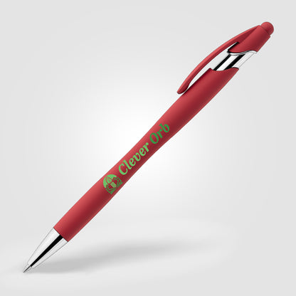 Red (Barrel) La Jolla Softy Brights Pen