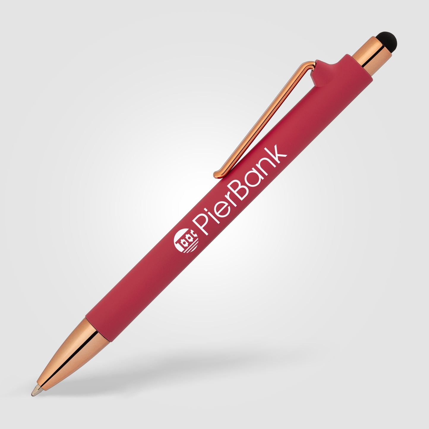 Red (Barrel) Paris Softy Rose Gold Stylus Pen