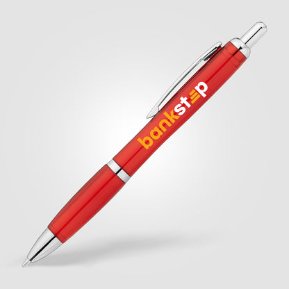 Red (Barrel) Sophisticate RPET Pen