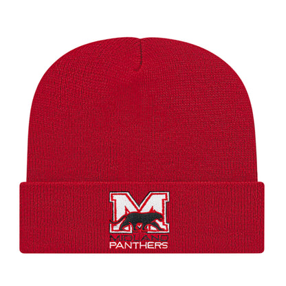 Red Cap America Knit Cap with Cuff