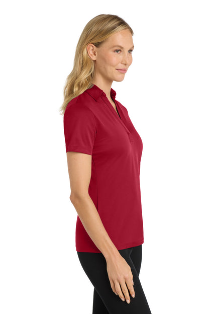 Red Port Authority Women's Silk Touch Performance Polo. L540