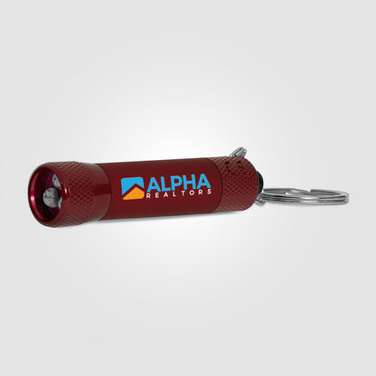 Red (Product) Chroma Softy Monochrome Classic - LED Flashlight with Keyring