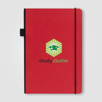 Red (Product) Recycled Kraft Paper Cover Journal - A5 5.9'' x 8.3''