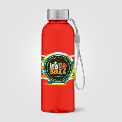 Red (Product) Skye - 17 oz. RPET Water Bottle with Wrist Strap