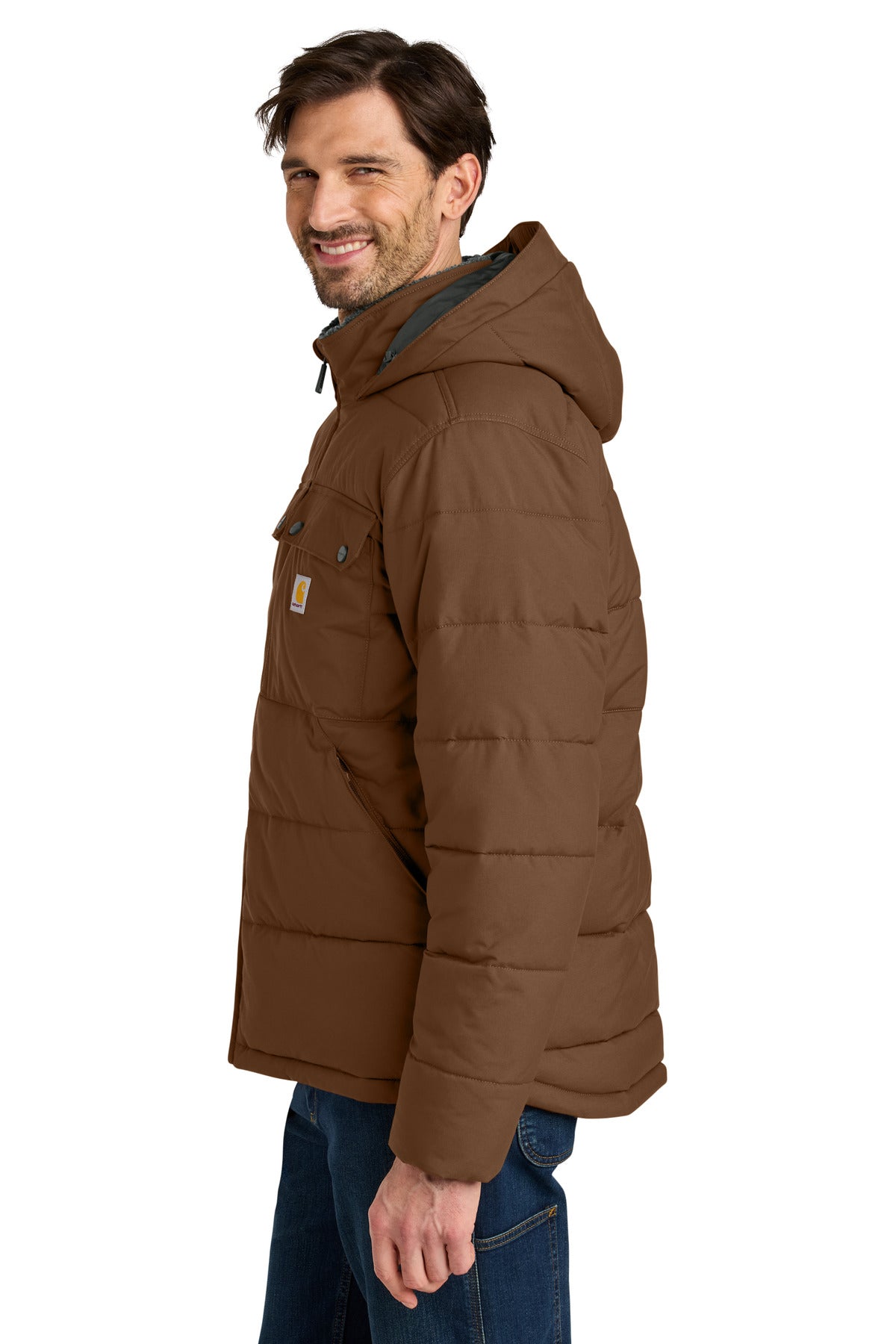 RedDuckBrn Carhartt Montana Insulated Hooded Jacket CT107082
