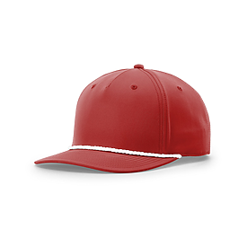 RED/WHITE Richardson Performance with Rope Cap