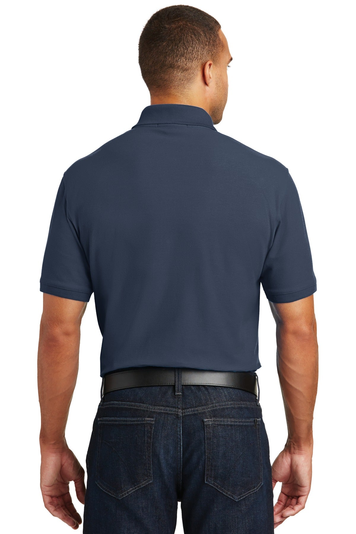 River Blue Nvy Port Authority Core Classic Pique Pocket Polo. K100P