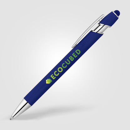 Royal Blue (Barrel) Ellipse Bamboo Stylus Pen