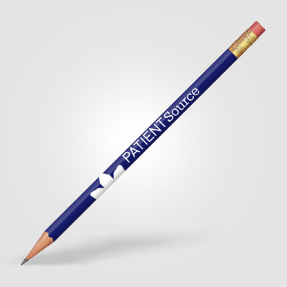 Royal Blue (Barrel) Round Pencil