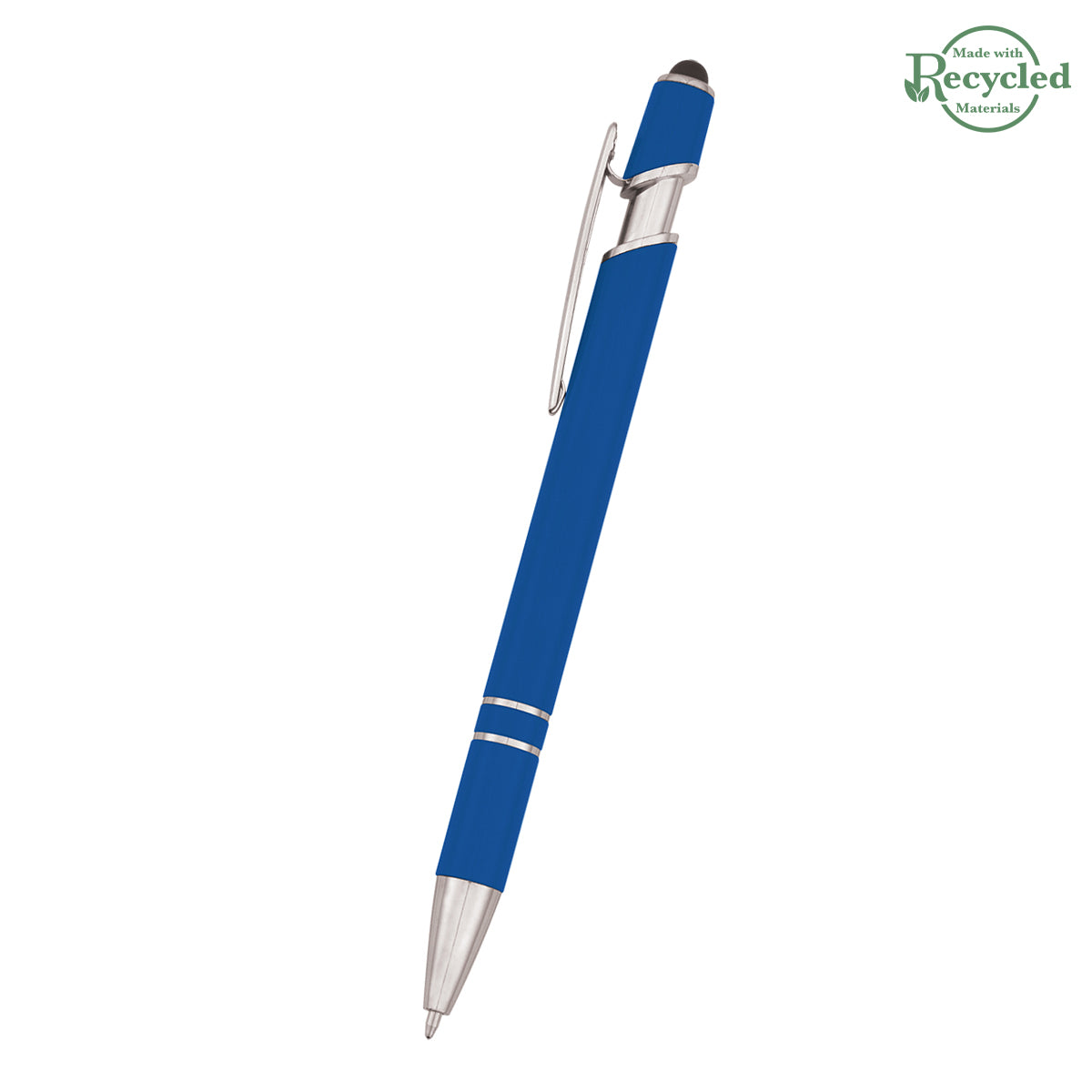 ROYAL BLUE ROSLIN INCLINE STYLUS PEN plain grouped