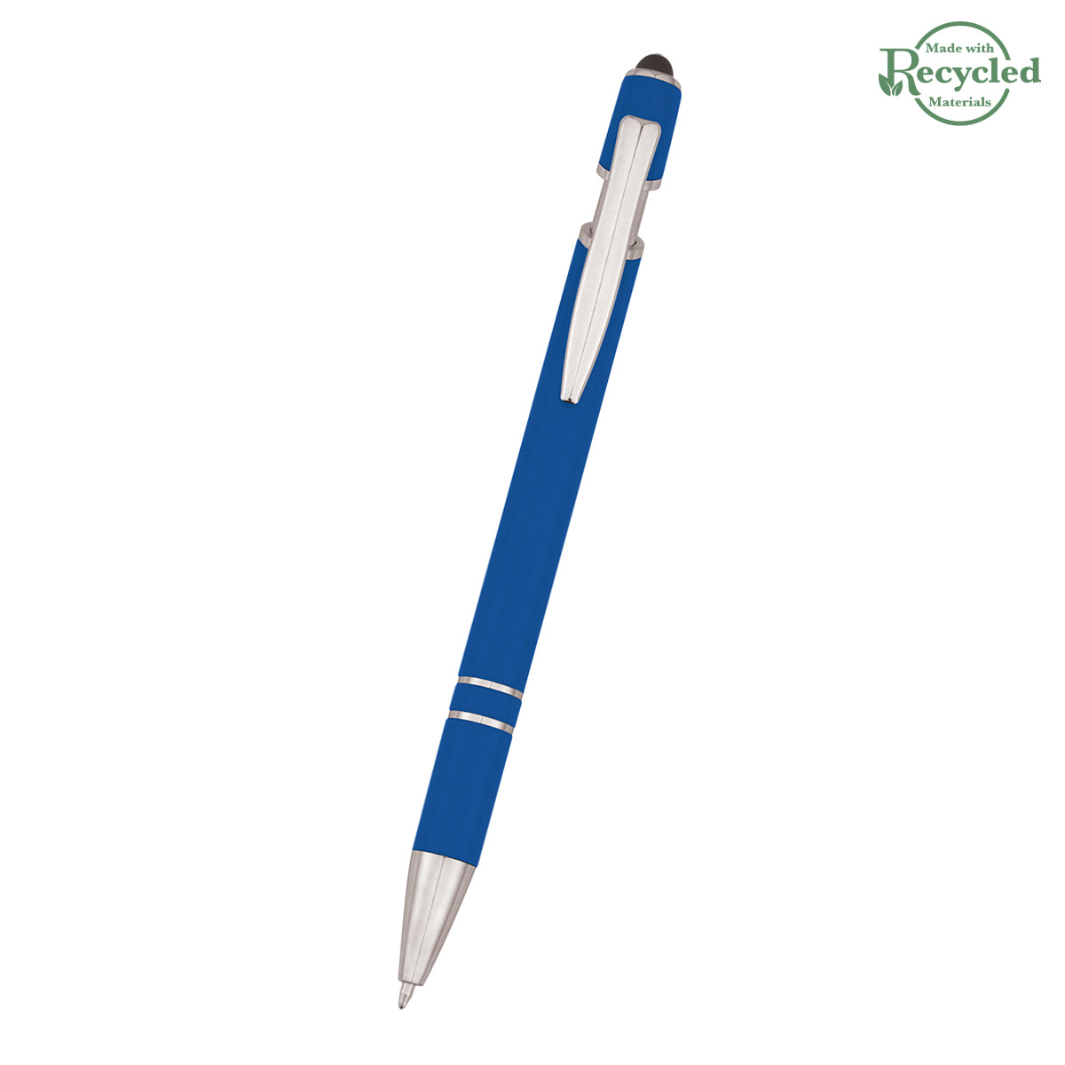 ROYAL BLUE ROSLIN INCLINE STYLUS PEN plain grouped