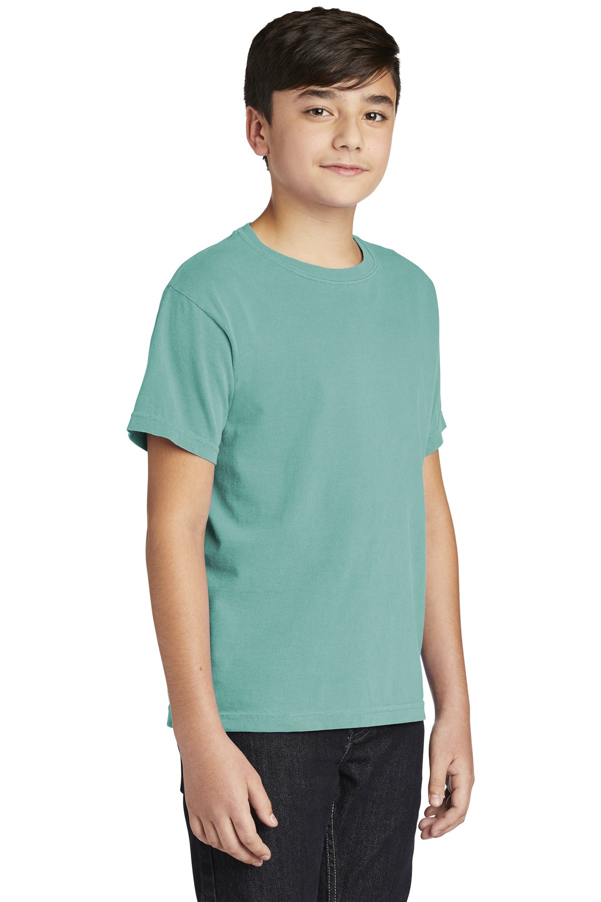 Seafoam COMFORT COLORS Youth Heavyweight Ring Spun Tee. 9018
