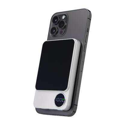 SILVER 15W Mag Max Power Bank  grouped