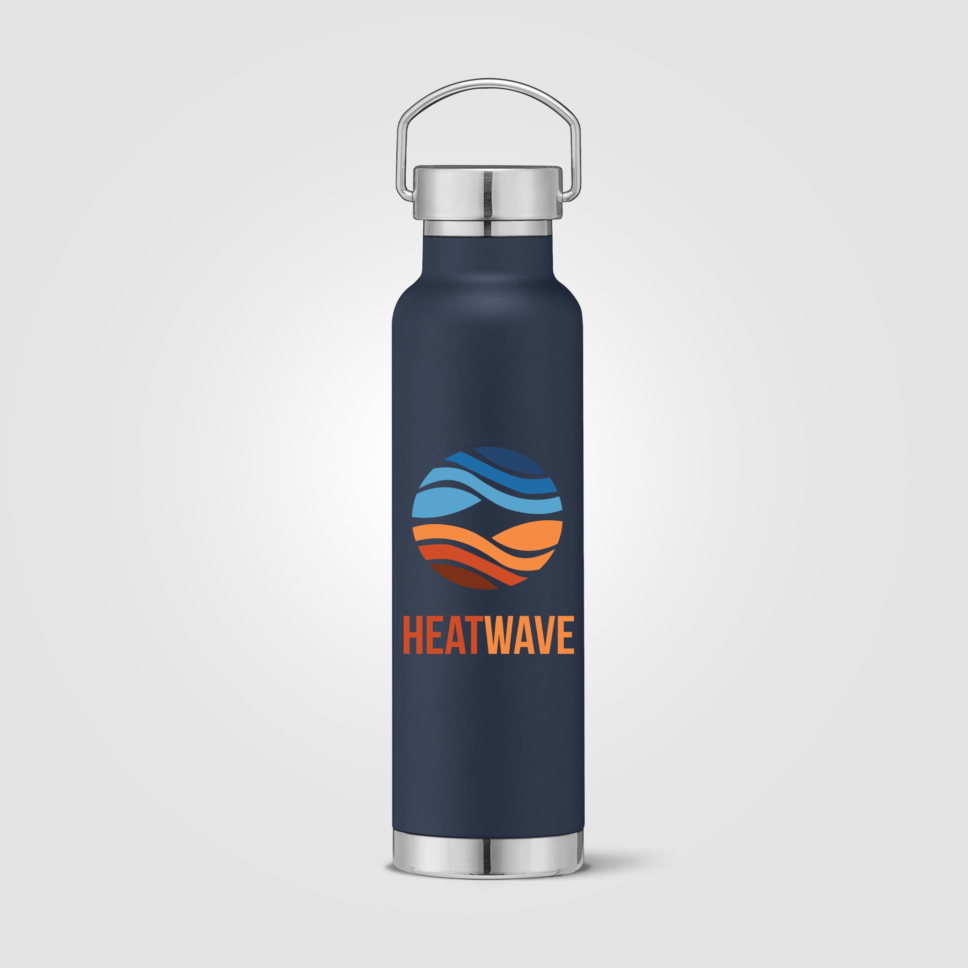 Silver (Lid) Apollo - 23 oz. Double Wall Stainless Steel Water Bottle with Lid