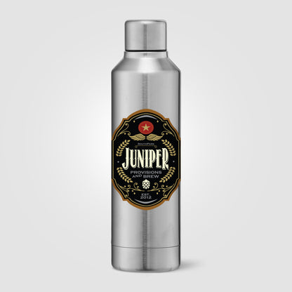 Silver (Lid) Olympus - 17 oz. Double Wall Copper-Lined Stainless Steel Bottle with Twist Lid