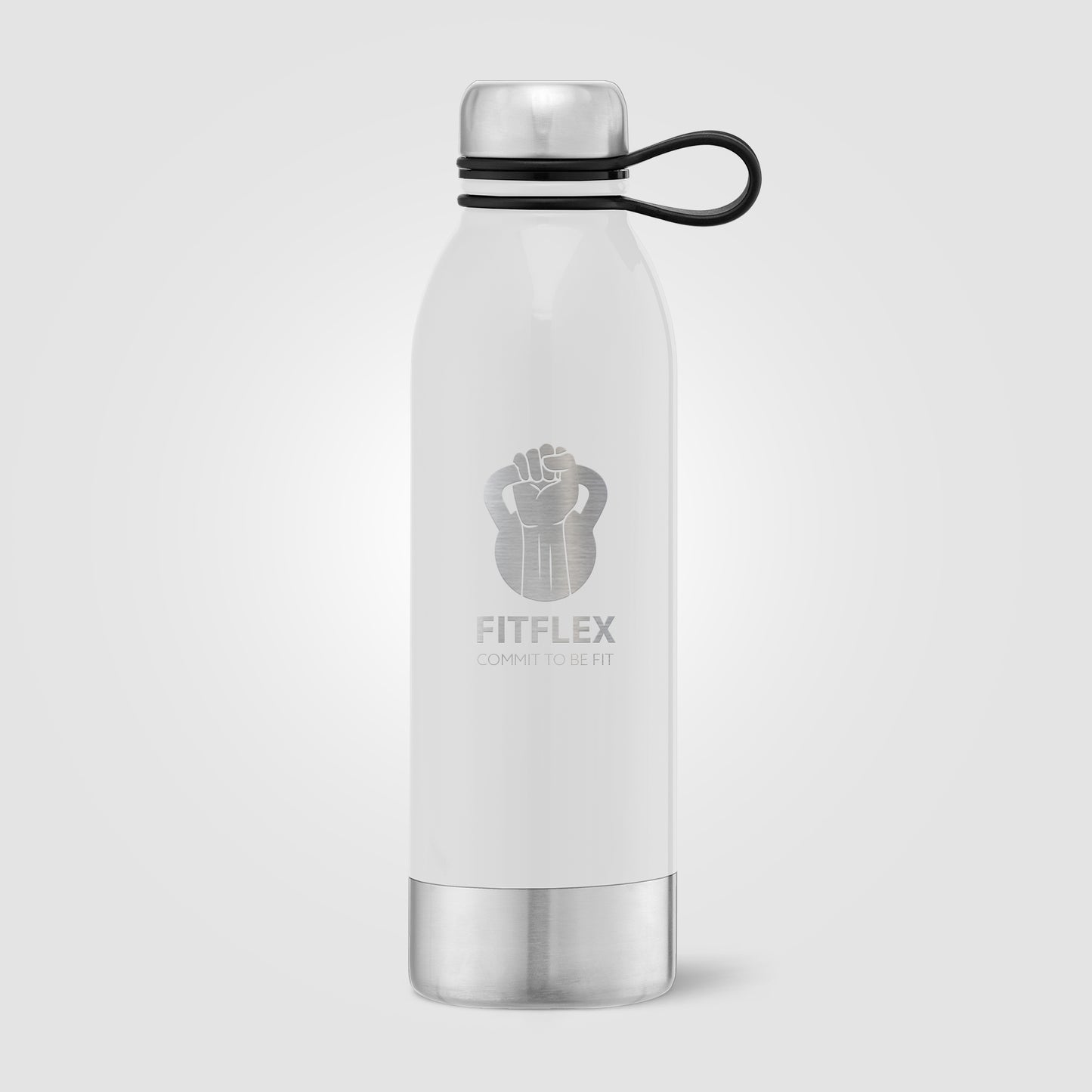 Silver (Lid) Sydney - 25 oz. Stainless Sports Bottle