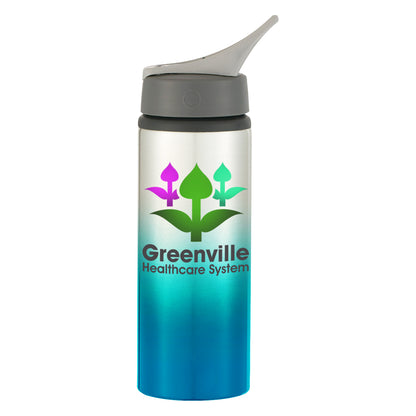 SILVER TEAL 25 Oz. Aluminum Ozona Tumbler  grouped
