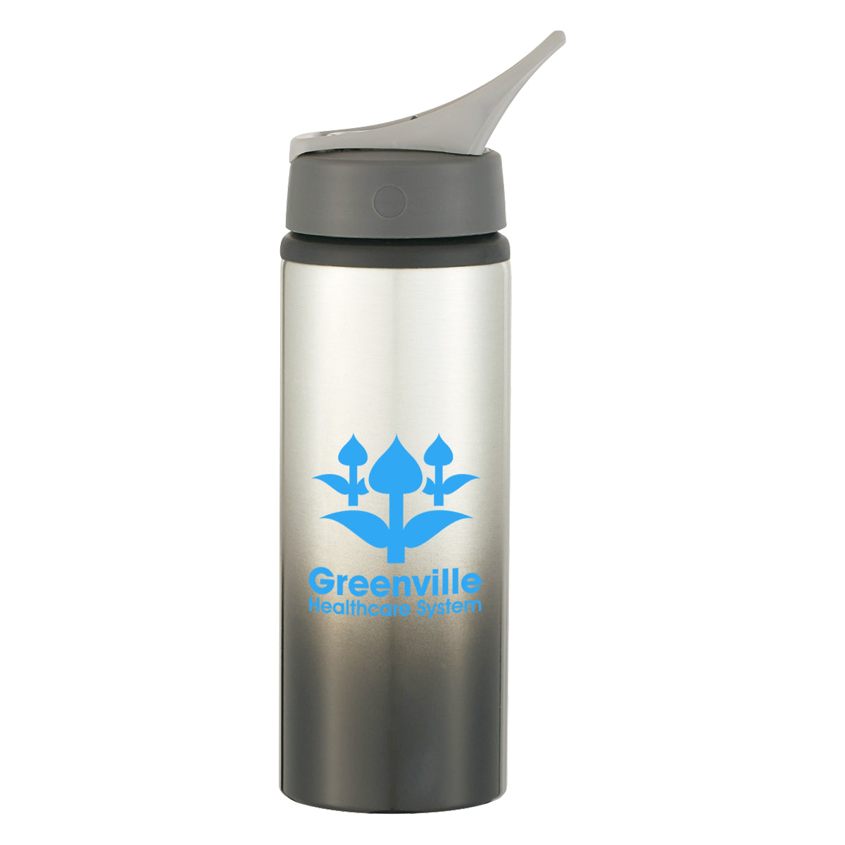 SILVER WITH BLACK 25 Oz. Aluminum Ozona Tumbler  grouped