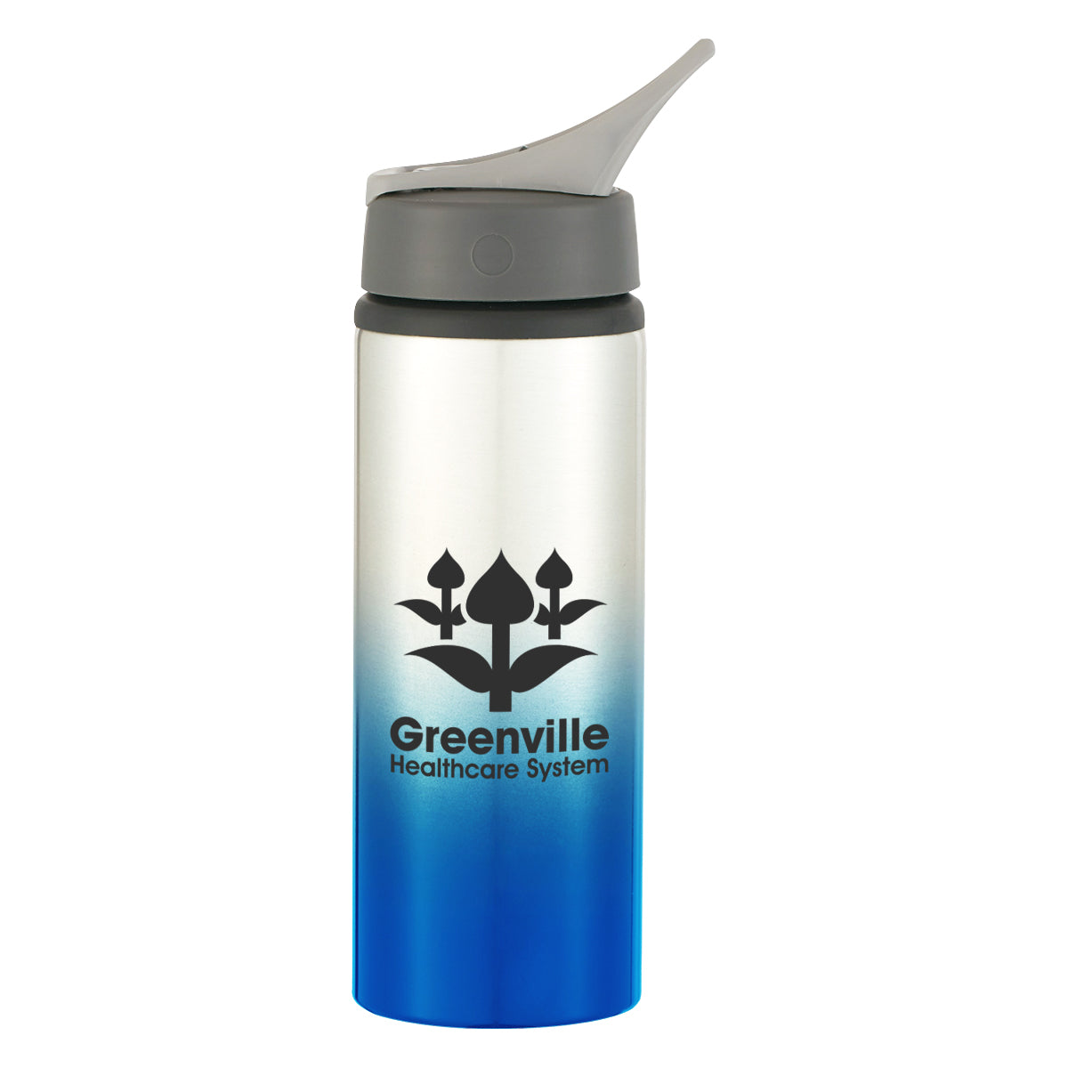 SILVER WITH BLUE 25 Oz. Aluminum Ozona Tumbler  grouped