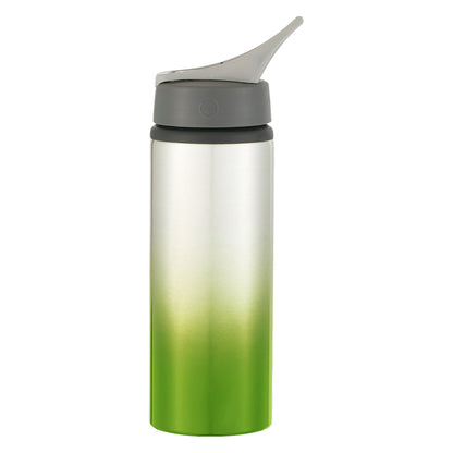 SILVER WITH LIME 25 Oz. Aluminum Ozona Tumbler plain grouped