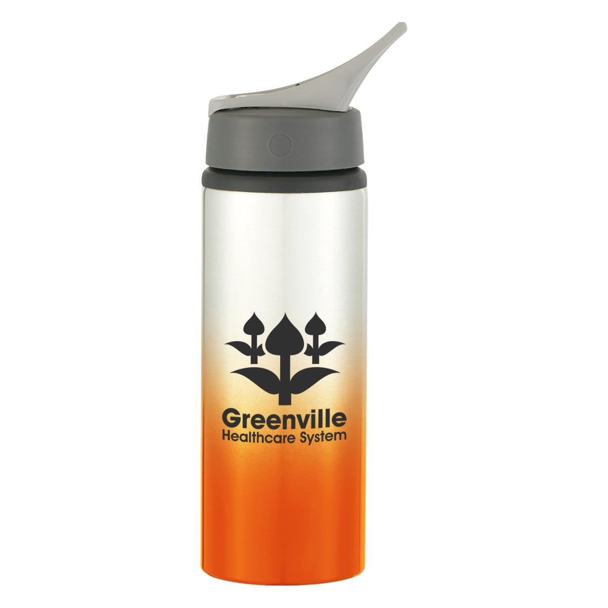SILVER WITH ORANGE 25 Oz. Aluminum Ozona Tumbler  grouped
