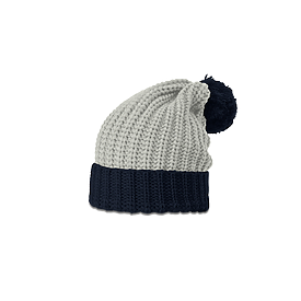 STONE/NAVY Richardson Chunky Cable Knit