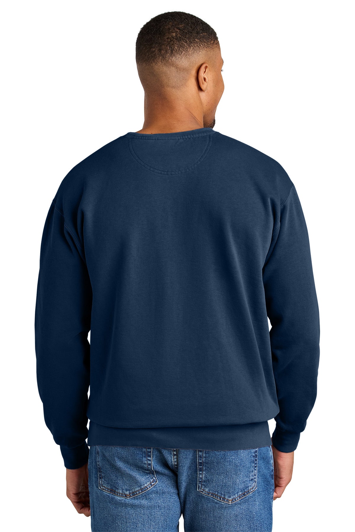 TrueNavy COMFORT COLORS Ring Spun Crewneck Sweatshirt. 1566