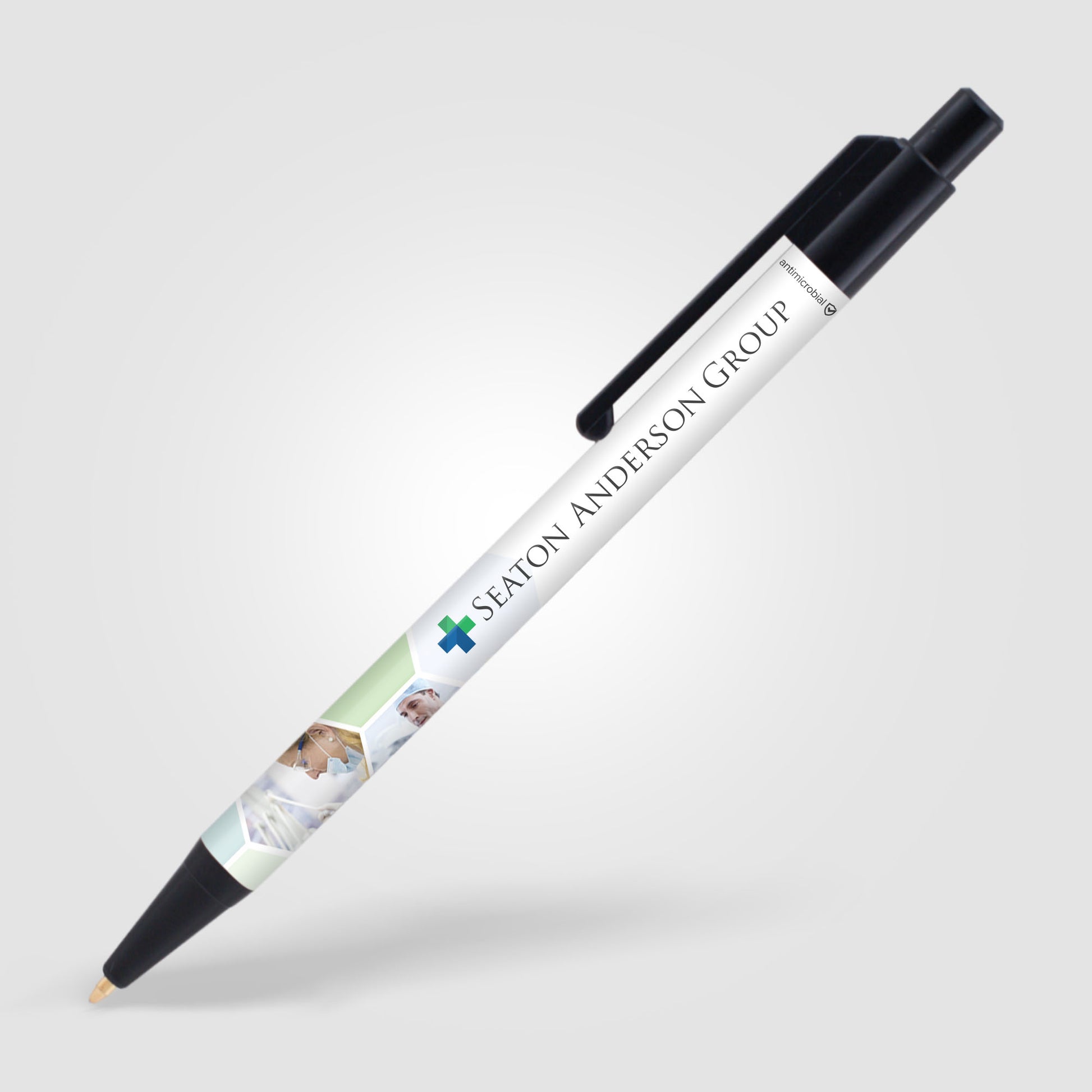 White (Barrel) Colorama AM Pen + Antimicrobial Additive